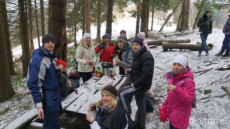 Зимний отдых в Карпатах
