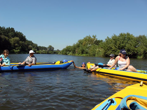 10-денний сплав Дністром на SUP board