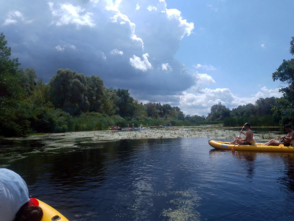 сплав на байдарках київ