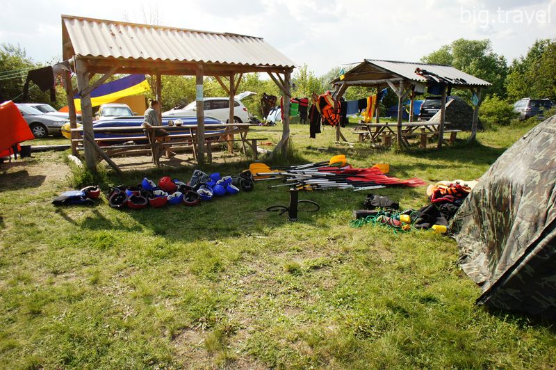 Рафтинг - табір Мігея Південний Буг