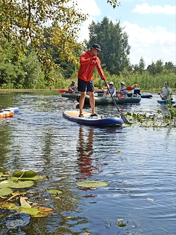 4 Дня Сплав на SUP-досках по Реке Рось 