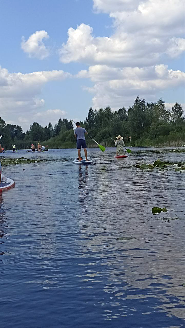 7-денний сплав по річці Лебедівка на SUP дошках
