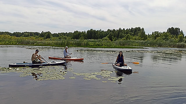 Десна 3 дні на сапах