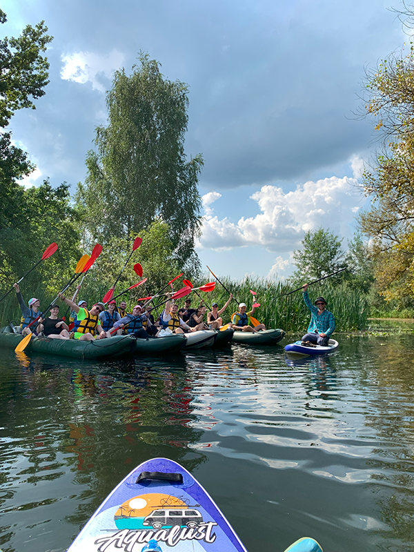Днепр на SUP: 4 Дня сплава в Киеве