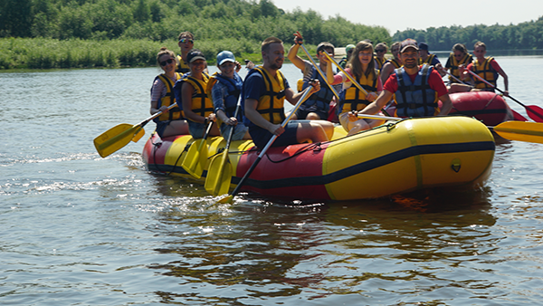 корпоративний сплав по Десні 1 день