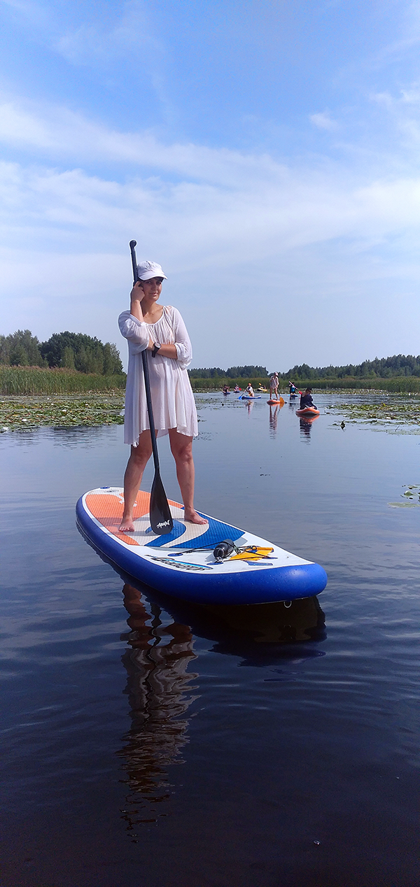 катання на SUP дошках у Києві