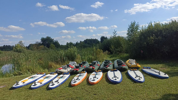 плавание на байдарках в Киеве