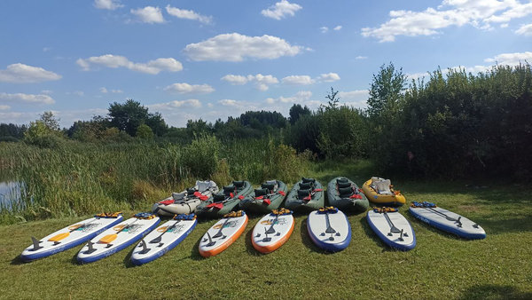 плавання на байдарках Київ
