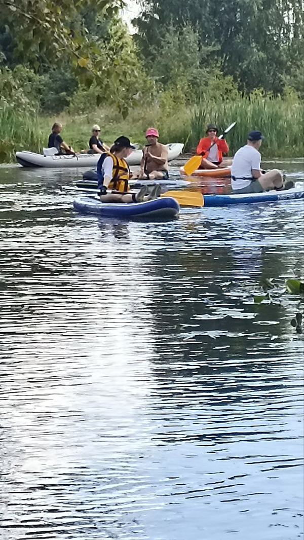 Серфінг на гладкій воді у Києві