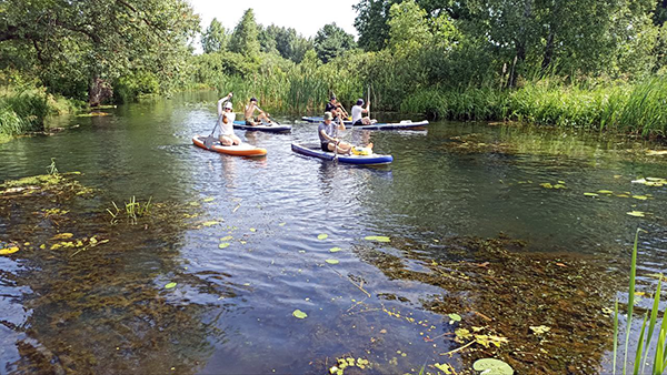 Сплав на SUP Дошках: 4 Дня на Річці Лебедівка З Києва