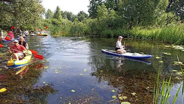 Сплав на SUP Дошках: на Річці Лебедівка з Києва 5 днів
