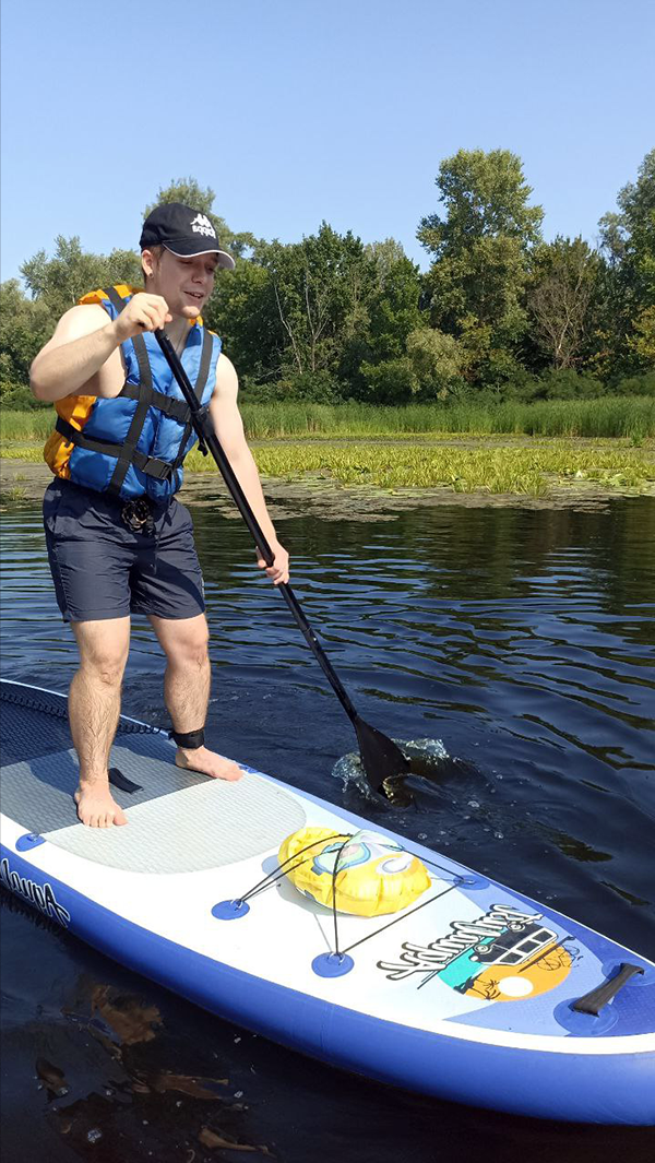Сплав на SUP-дошках на Річці Рось 1 день