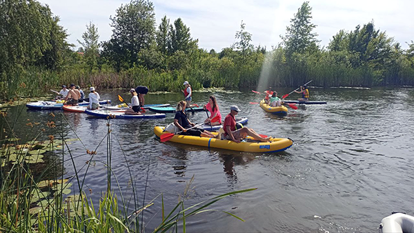 Сплав по Реке Рось на SUP Бордах: 8 Дней из Киева