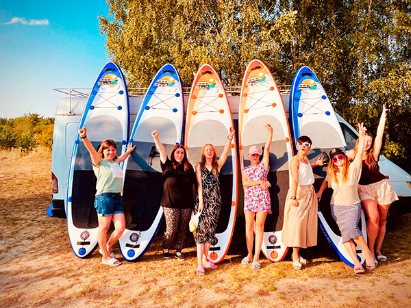 СПЛАВ НА БАЙДАРКАХ SUP BOARD КИЇВ Україна фото 2