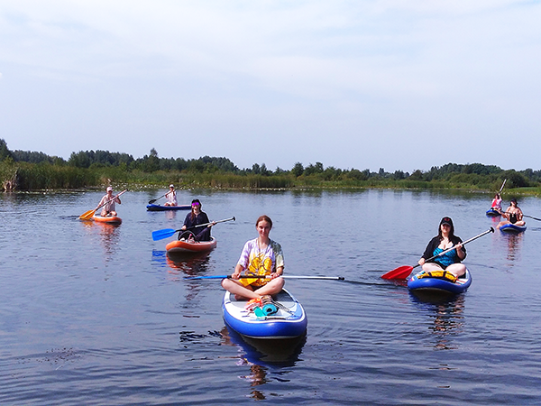 СПЛАВ НА БАЙДАРКАХ SUP BOARD КИЇВ фото 6
