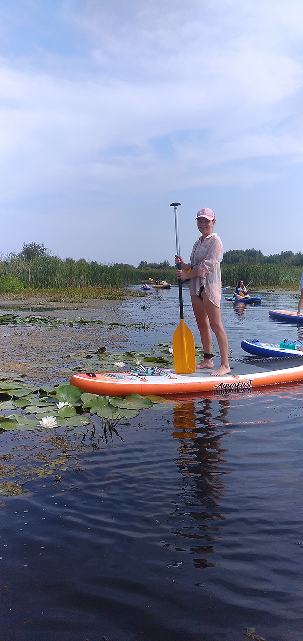 Сплави та Катанія на SUP Дошках у Києві