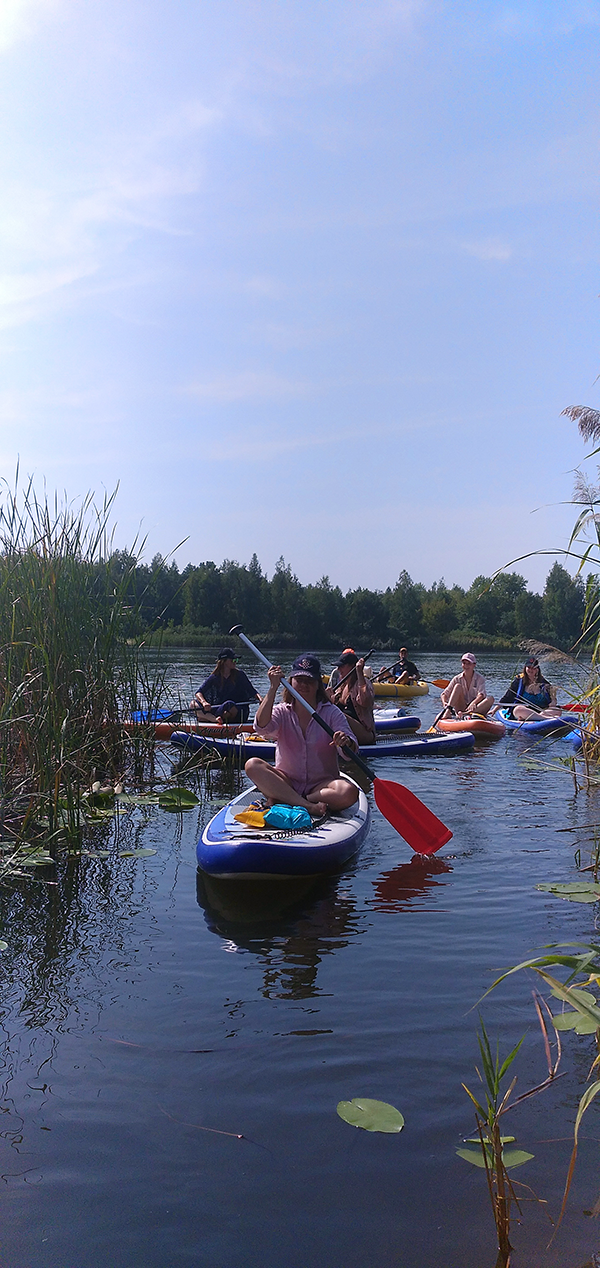 типи кріплень плавців на SUP дошках для катання у Києві